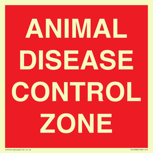 ANIMAL DISEASE CONTROL ZONE